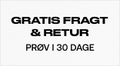 Gratis frakt & retur