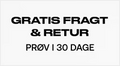 Gratis frakt & retur